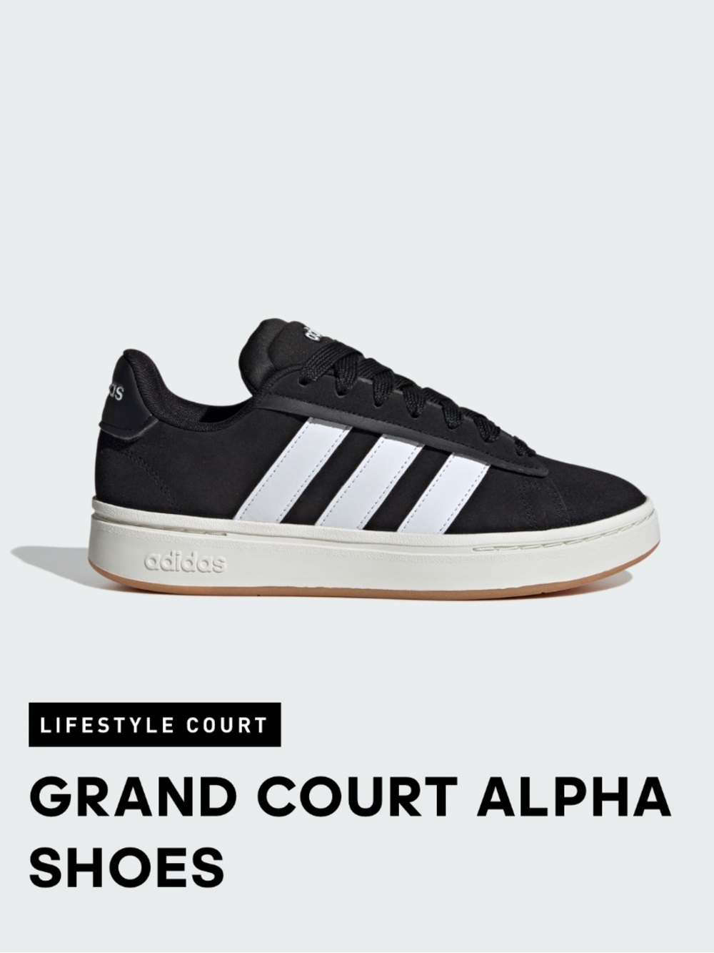 Adidas Women’s Grand Court Alpha Sneakers black Size 6
